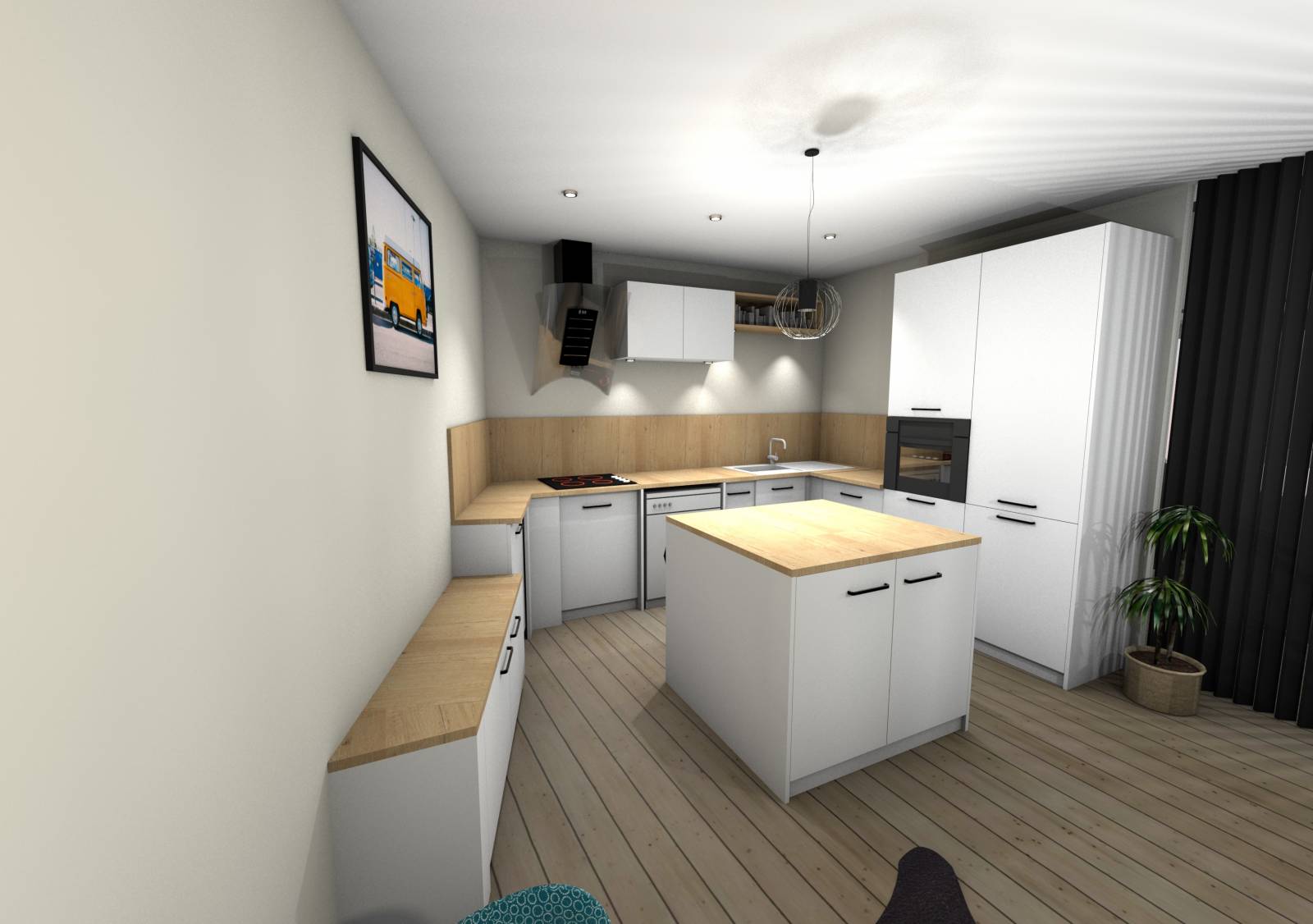 Cuisine discount Lyon - aménagement locatif économique cuisiniste pas cher près Lyon