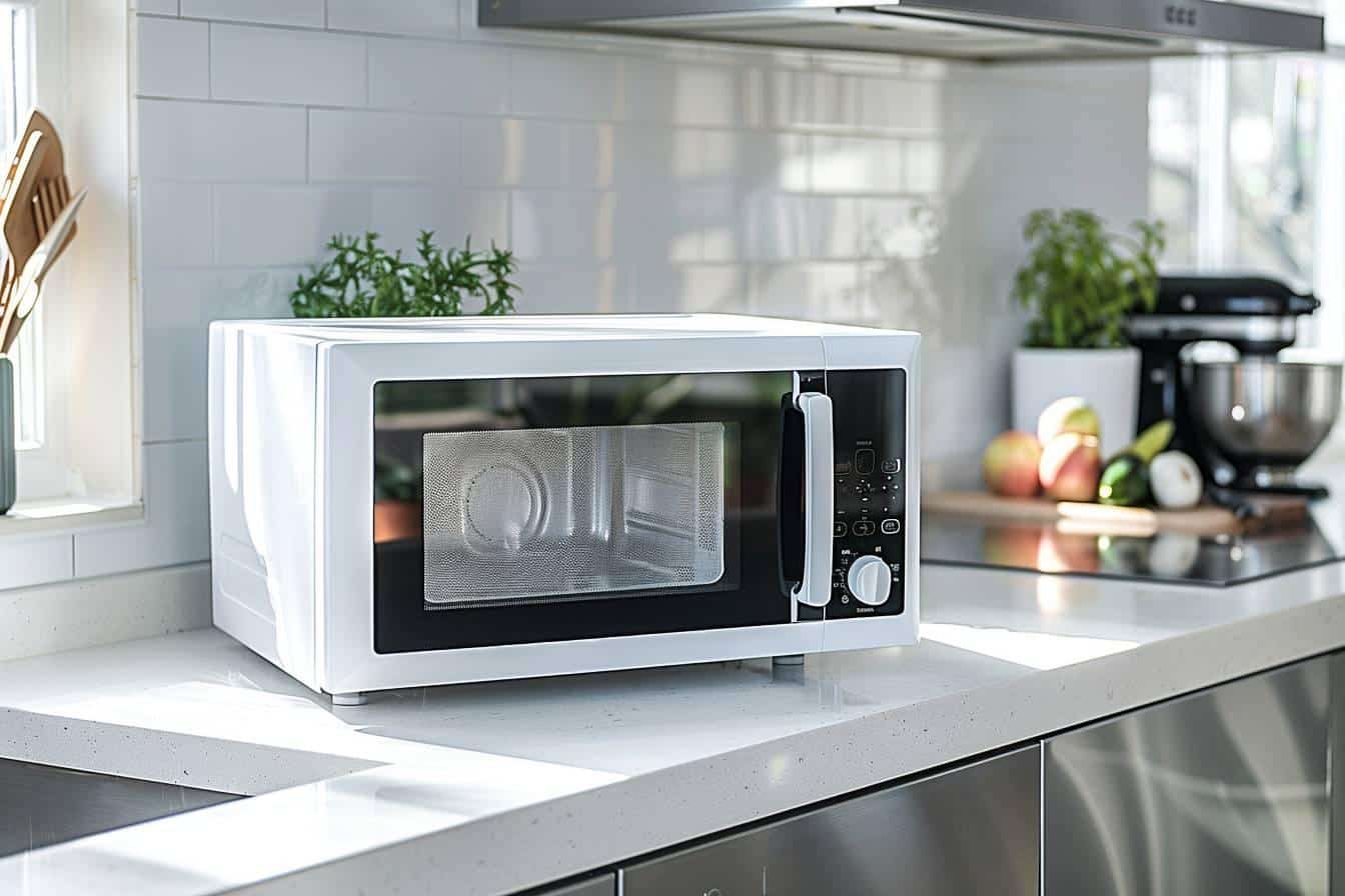 Nettoyage efficace micro-ondes avec produits naturels - Conseils cuisiniste Caluire près Lyon pour entretien électroménager cuisine