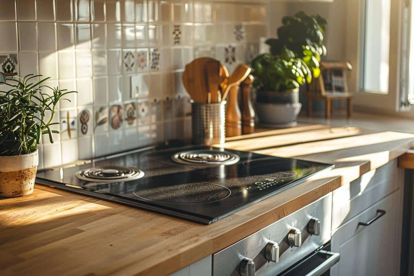 Entretien plaque de cuisson cuisine équipée - conseils cuisiniste Lyon