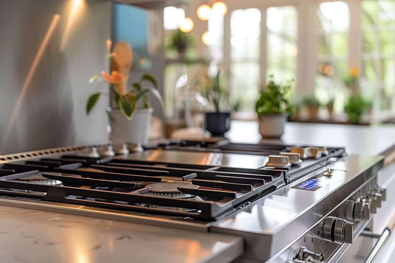 Plaque de cuisson avec hotte intégrée : design moderne et efficacité optimale pour votre cuisine