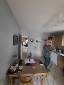 Ancienne cuisine avant refonte complète Janneyrias - cuisiniste pas cher Lyon