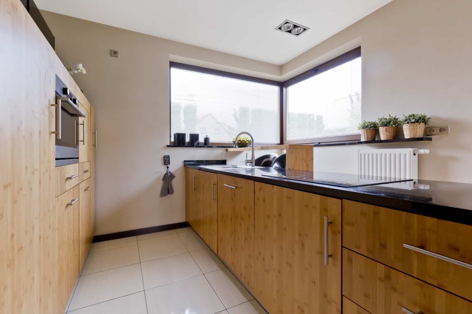 Cuisine sur mesure contemporaine - Studio Creatis cuisiniste Lyon Caluire